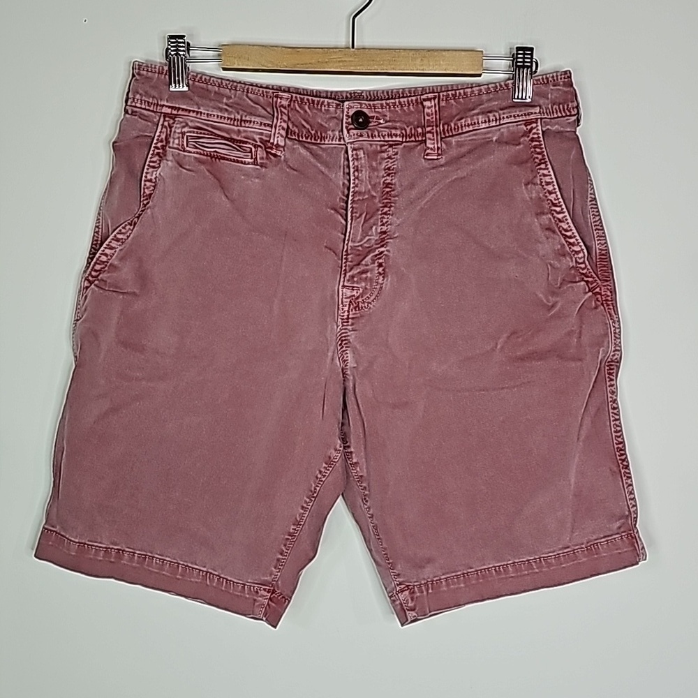 American Eagle purple extreme flex classic fit jean shorts